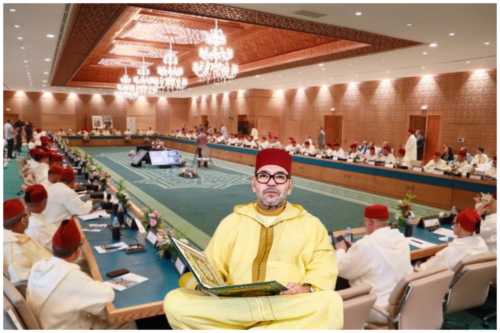 أمير المؤمنين يطلع على نص فتوى المجلس العلمي الأعلى