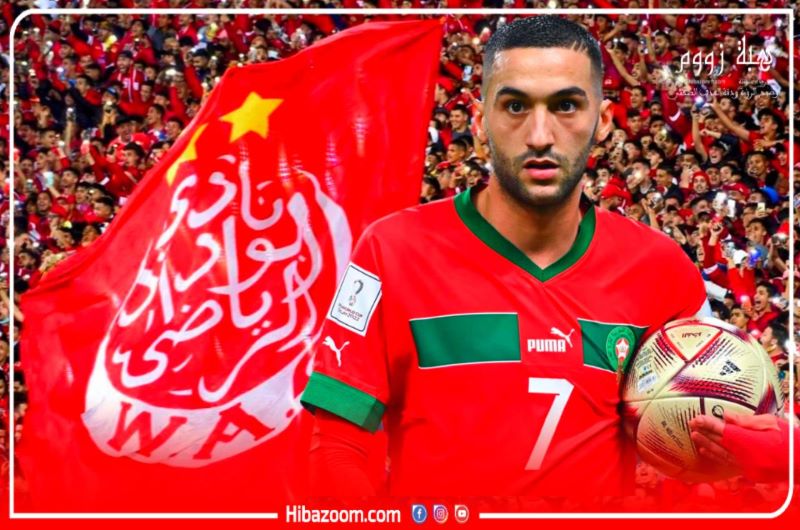 في انتظار التأكيد الرسمي.. الجماهير المغربية ترحب بمحبوبها حكيم زياش في وداد الأمة