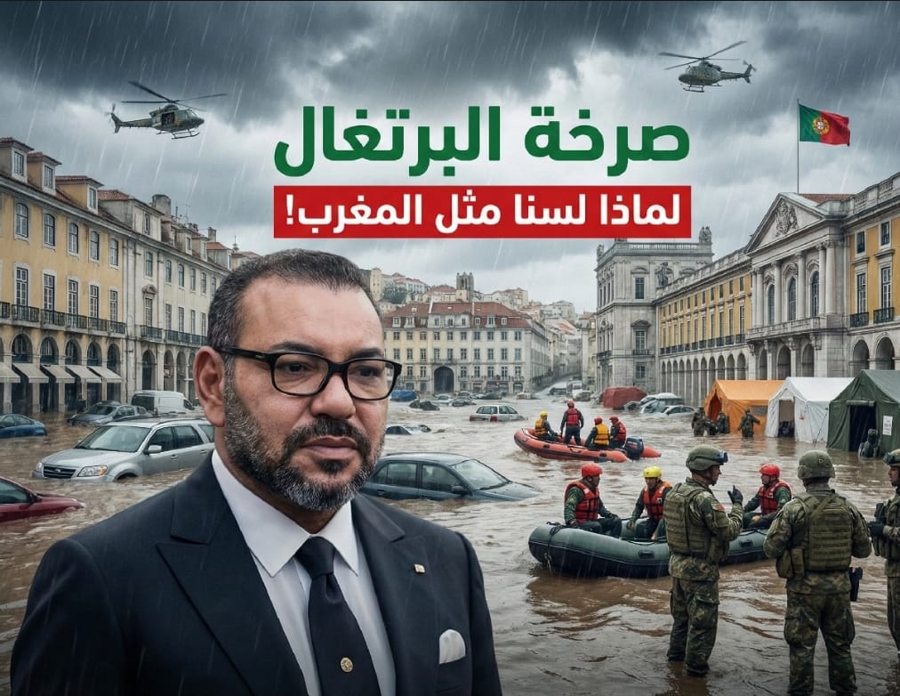 الشمالَ: “عاصفة ليوناردو” تضع لشبونة في قفص الاتهام وترفع الرباط إلى “نموذج الكفاءة”