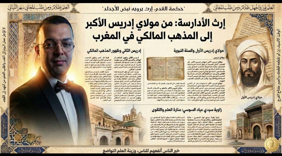 الأدارسة في المغرب والسنة النبوية ، من قدوم مولاي إدريس الأكبر إلى ترسيخ المذهب المالكي