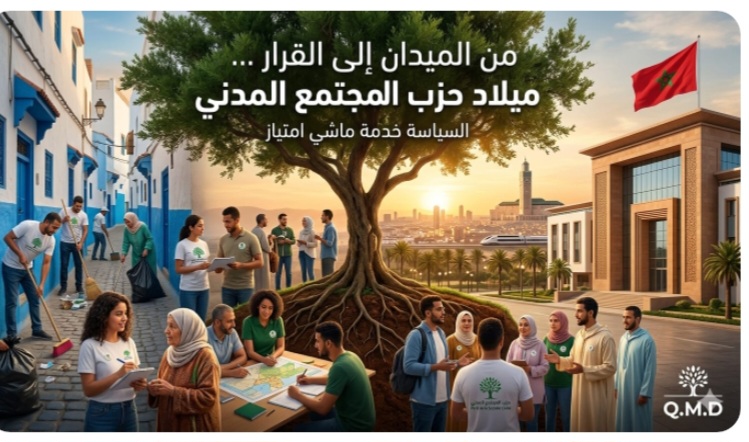 من الميدان إلى القرار… ميلاد حزب المجتمع المدني