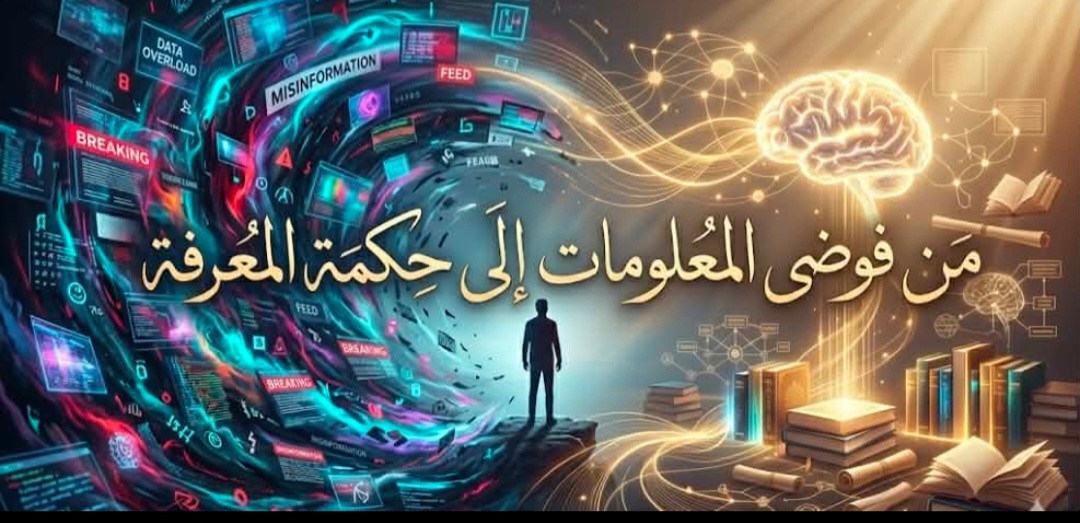من فوضى المعلومات إلى حكمة المعرفة …. الرحلة التي تُعيد تشكيل الإنسان