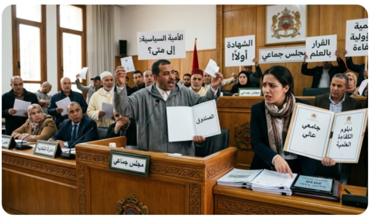 الأمية السياسية” في المجالس الجماعية.. إلى متى يظل مصير المدن بيد “أشباه المتعلمين”؟
