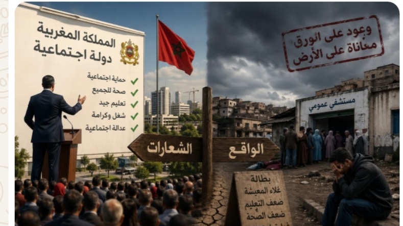  ولد المسكين المعطي: هل المغرب دولة اجتماعية… أم مجرد شعارات على الورق؟
