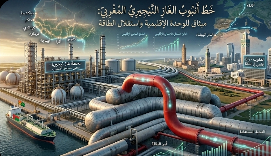 خط أنابيب نيجيريا–المغرب: رهان استراتيجي يعيد رسم خريطة الطاقة بين أفريقيا وأوروبا
