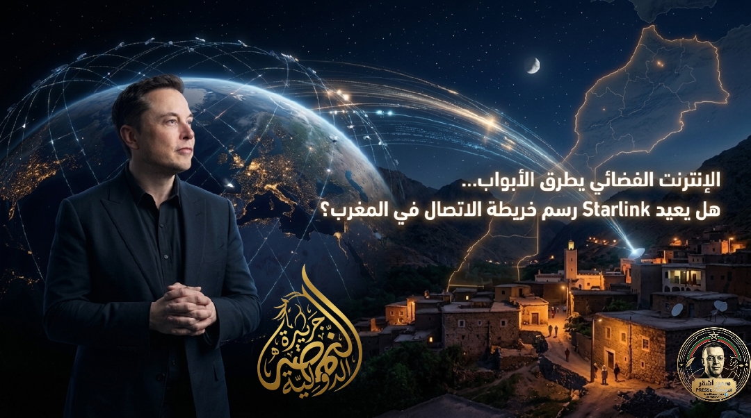 الإنترنت الفضائي يطرق الأبواب… هل يعيد Starlink رسم خريطة الاتصال في المغرب؟