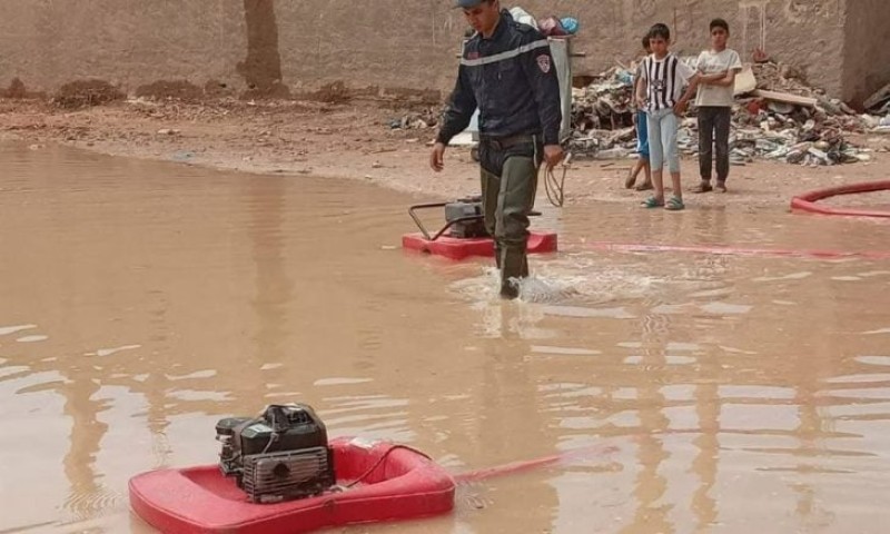 مصرع 6 أشخاص على الأقل جراء فيضانات بعدة ولايات في الجزائر