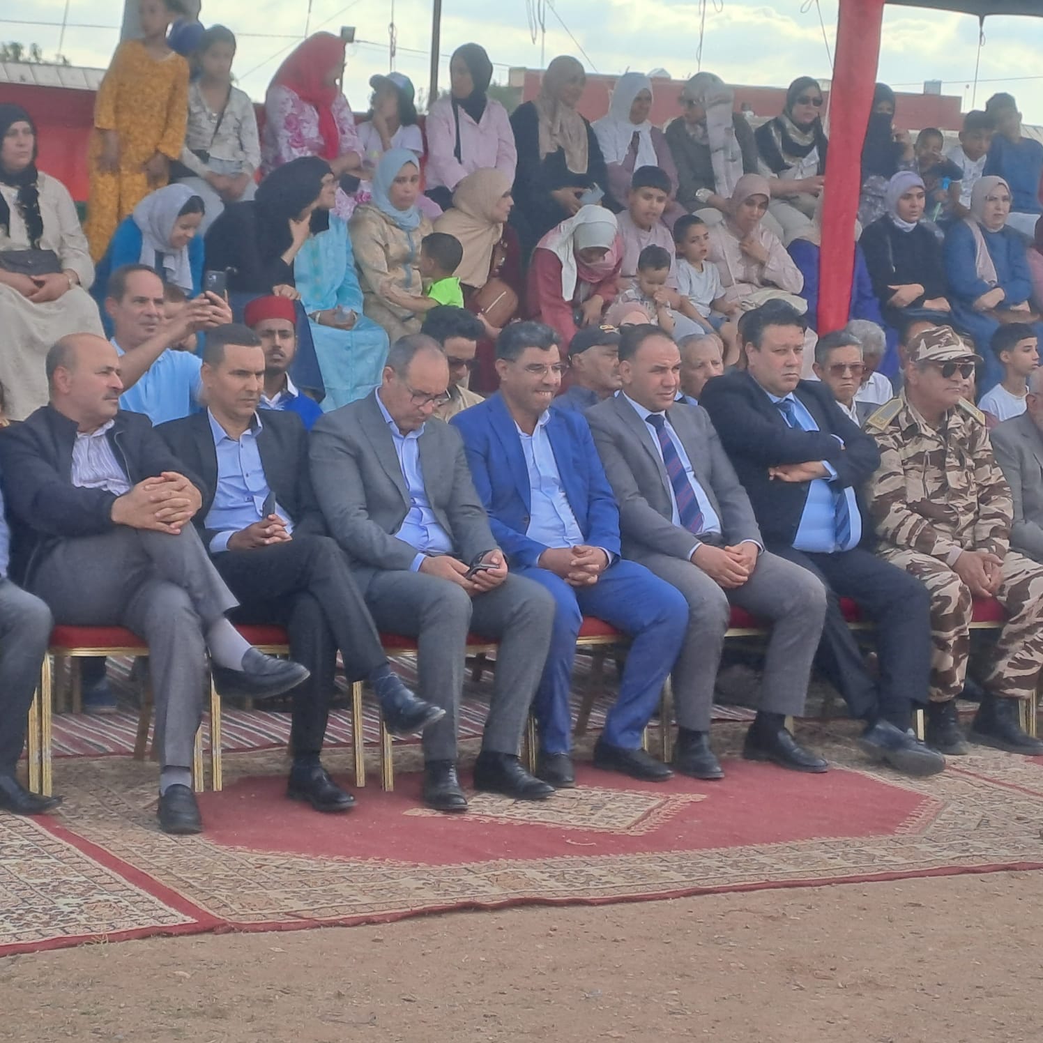 اليوم الاول من مهرجان التبوريدة  بجماعة لكريفات يشهد اجواء احتفالية متميزة