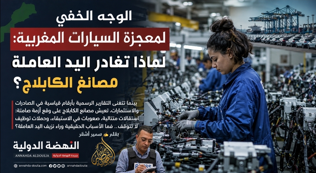 الوجه الخفي لمعجزة السيارات المغربية…. لماذا تغادر اليد العاملة مصانع الكابلاج؟