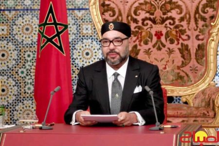 تهنئة الاستاد حسن محسن الماسي لصاحب الجلالة بمناسبة عيد العرش المجيد