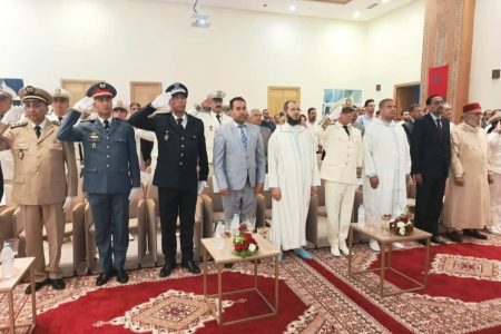 سيدي بنور.. عامل الإقليم يترأس مراسم الإنصات للخطاب الملكي بمناسبة عيد العرش.