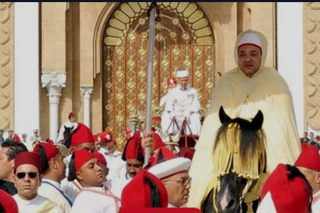 تهنئة   السيد زكرياء ابو النعيم. فاعل جمعوي واجتماعي  كولومب فرنسا  بمناسبة عيد العرش المجيد