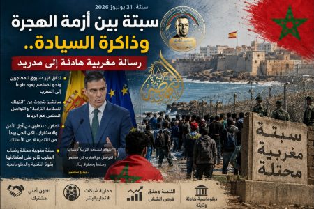 سبتة بين أزمة الهجرة وذاكرة السيادة.. رسالة مغربية هادئة إلى مدريد بقلم: سمير أشقر