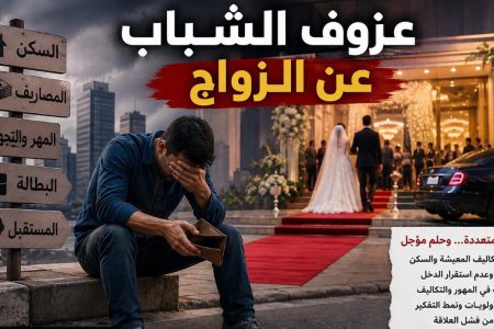 عزوف الشباب عن الزواج… بين ضغوط الواقع وتغير أولويات الحياة