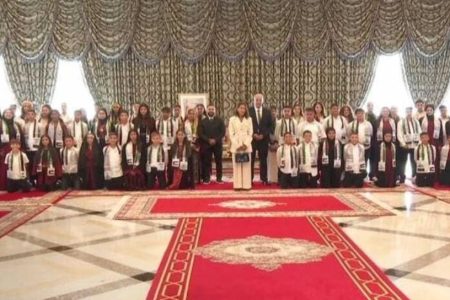 بأمر من الملك محمد السادس الأميرة للا مريم تستقبل الأطفال المقدسيين