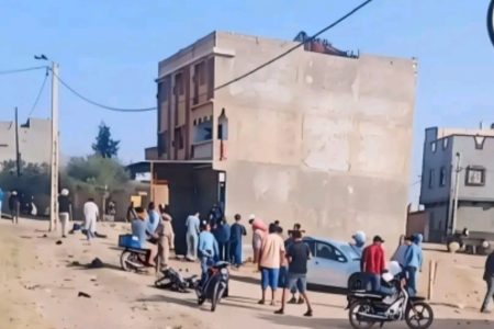 بقلعة السراغنة..حادتة سير تخلف ضحيتين واتنان في الانعاش ..فلمادا محاولة تسريع الاجراءات..وهناك شاب فاقد الوعي وفي حالة حرجة
