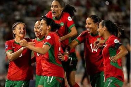 البوؤات المغربيات يكسرن عقدة جنوب افريقيا.ويتاهلن لنصف النهائي،