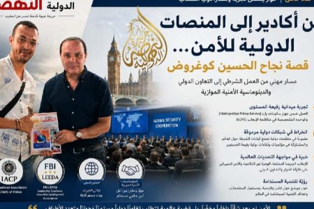 من أكادير إلى المنصات الدولية للأمن… قصة نجاح الحسين كوغروض